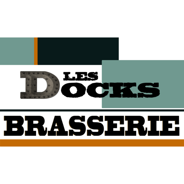 création original logo - Créateur d'identité visuelle du restaurant docks