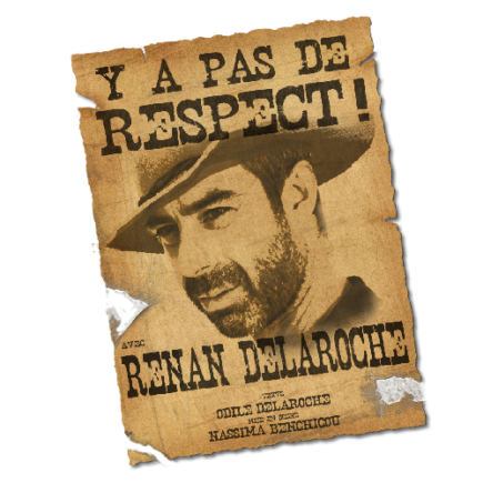 affiche pour spectacle comique